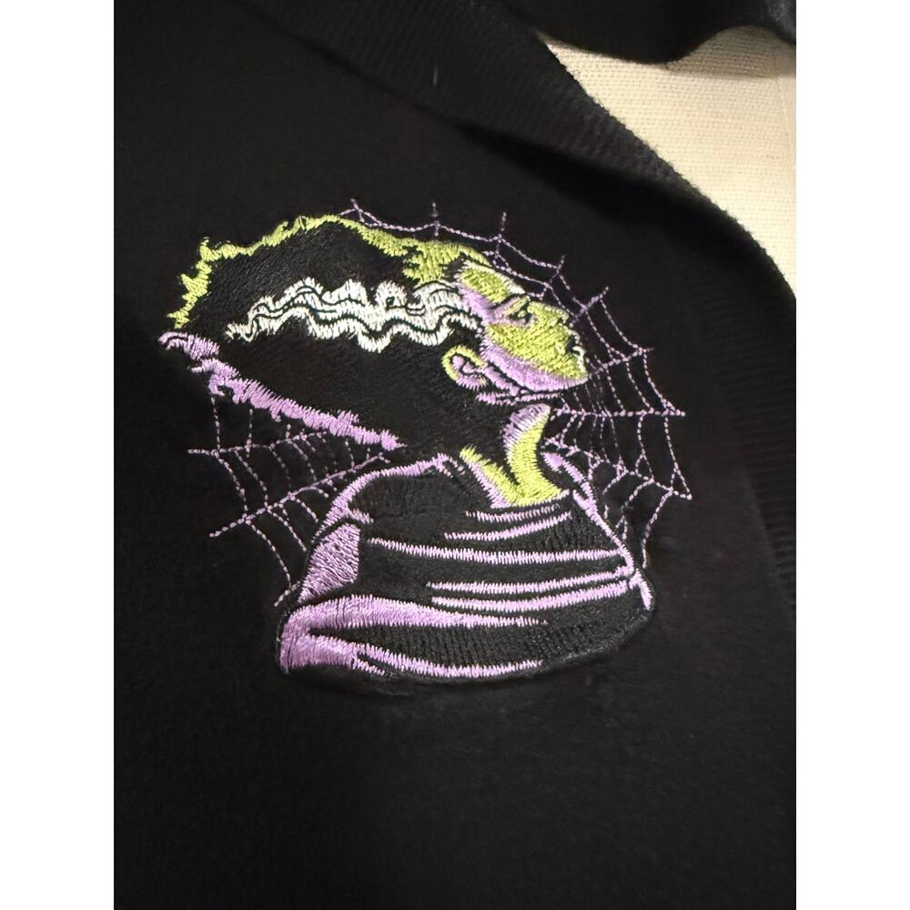 Torrid 2 (2X) Universal Monsters Bride of Frankenstein ITS ALIVE Hooded Cardigan - Picture 4 of 6